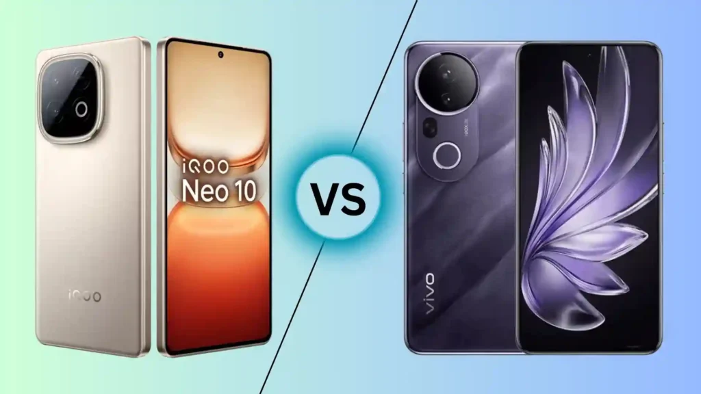 iQOO Neo 10 vs Vivo T4 Ultra official | image by MINI Byte | (Source: minibyte.tech)